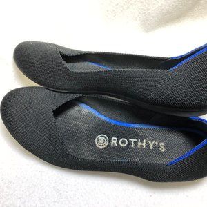 Rothy's Flats, all Black 7.5